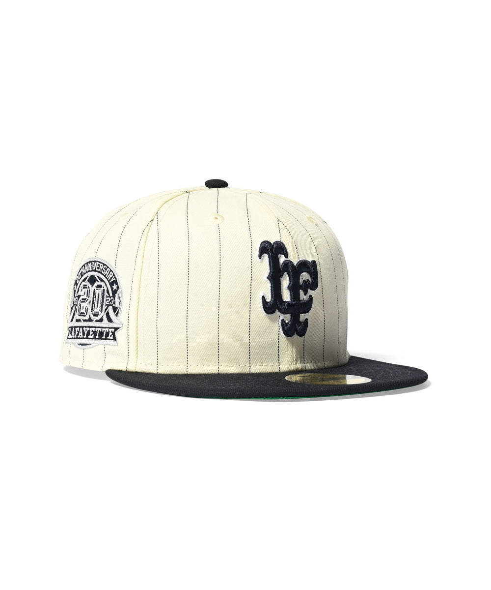 LFYT × NEW ERA - LF LOGO 59FIFTY 20TH ANNIV. STRIPE LA231403