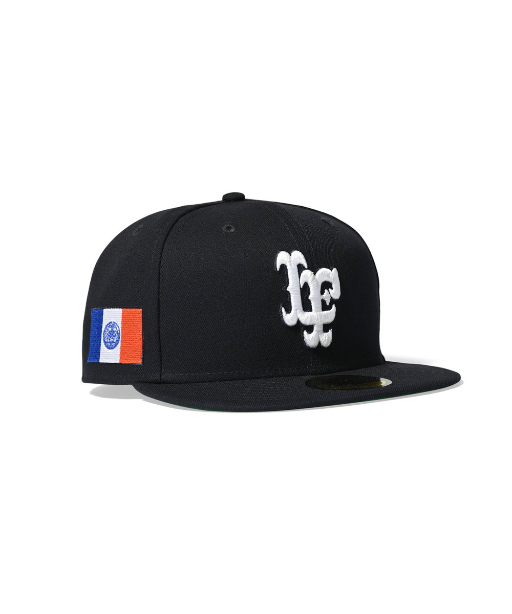 LFYT × NEW ERA - LF LOGO 59FIFTY FITTED CAP -NY CITY FLAG LS241406