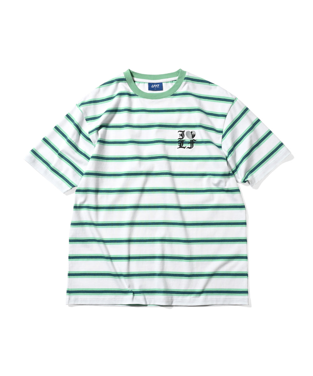 ドゥロワーF ロゴTシャツ WISH FOR EVER tシャツ SUN FADE DRAWCODE METALLIC LOGO T/サン