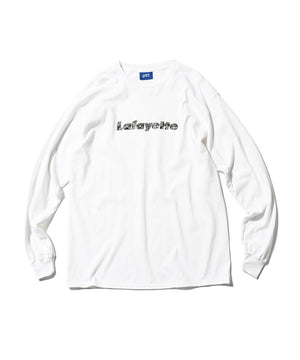 【受注予約 : 10月上旬頃より順次発送】 LFYT BLACK PAISELY LOGO L/S TEE