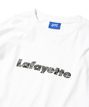 【受注予約 : 10月上旬頃より順次発送】 LFYT BLACK PAISELY LOGO L/S TEE