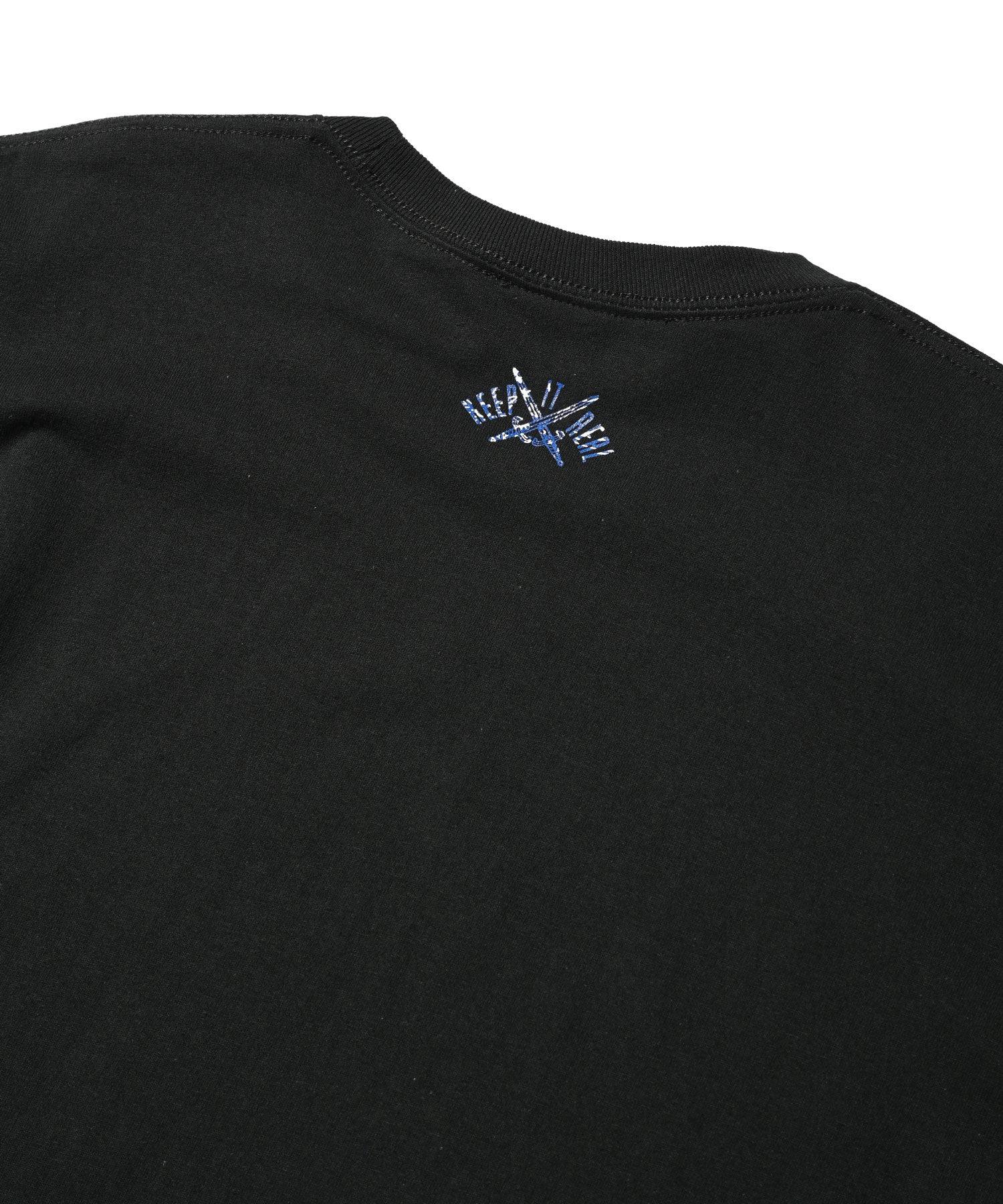 【受注予約 : 10月上旬頃より順次発送】 LFYT NAVY PAISELY LOGO L/S TEE