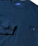 LFYT - SOLID POCKET L/S TEE LA230101