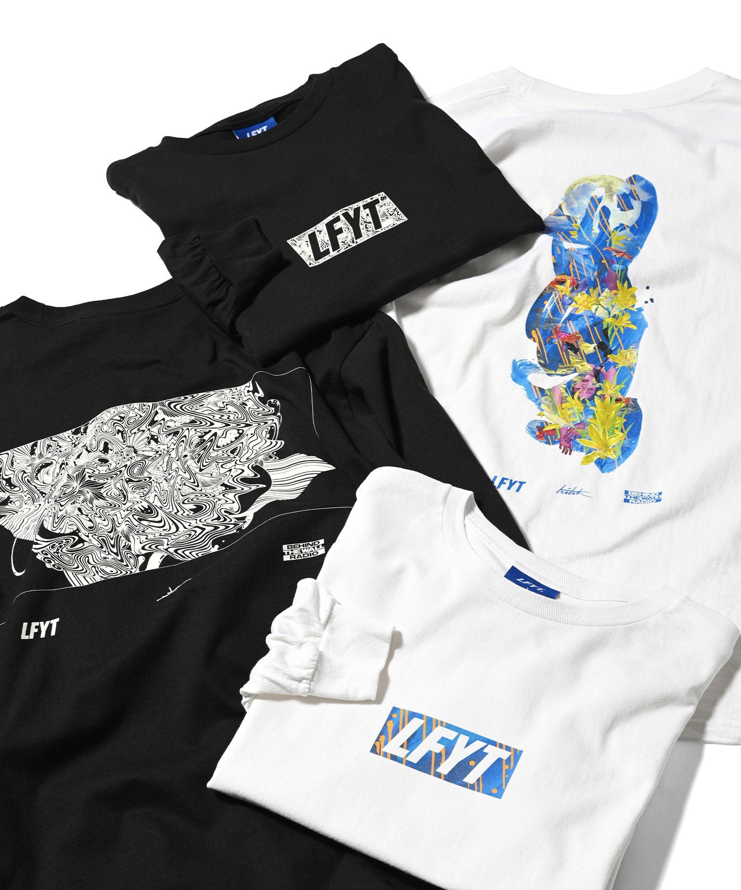 LFYT × BEHIND THE WALL × hitch - L/S TEE LE230173