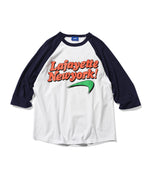 LFYT - PLEASURE RAGLAN SLEEVE TEE LS240106