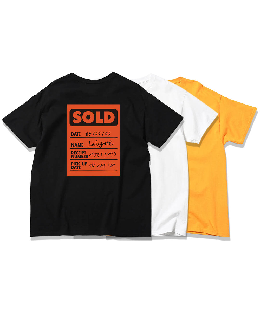 LFYT - SOLD TAG TEE -THROWBACK- LE240106
