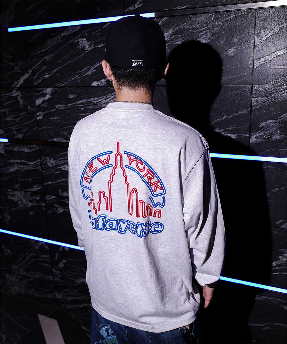 【受注予約:11月上旬頃より順次発送】LFYT - Lafayette YOKOHAMA NEON L/S TEE LE240132