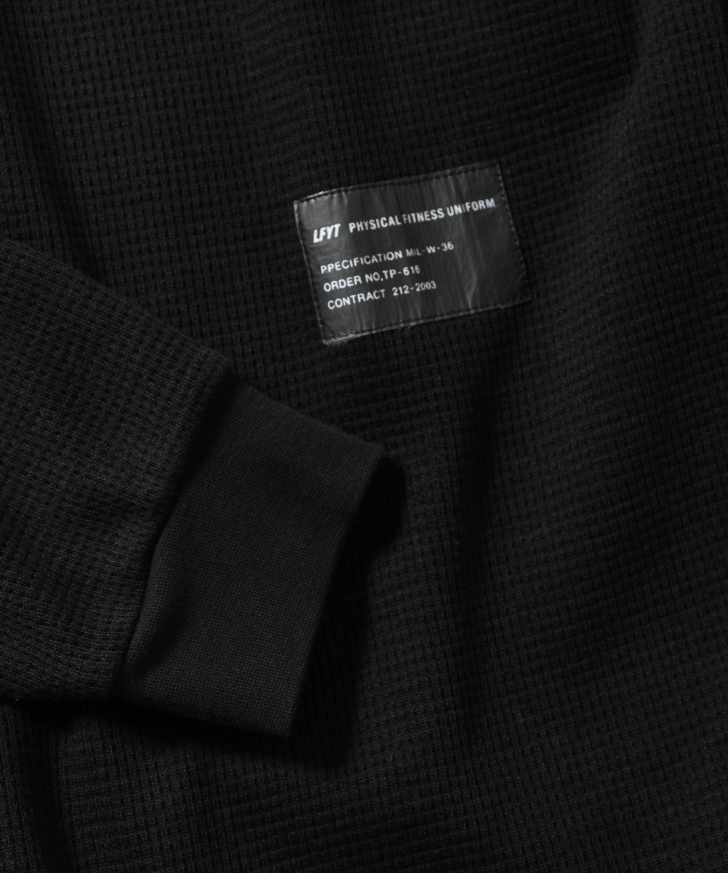 LFYT - WAFFLE THERMAL L/S TEE LA250104