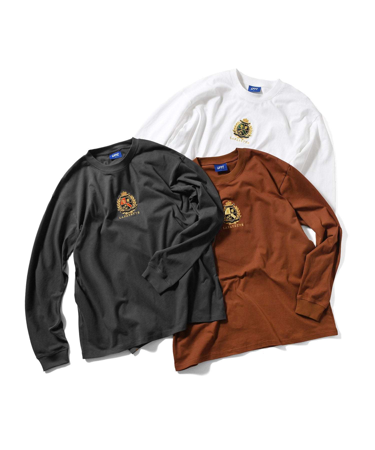 LFYT - HERITAGE EMBLEM L/S TEE LA250106