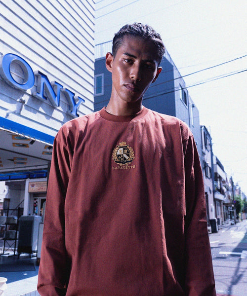 LFYT - HERITAGE EMBLEM L/S TEE LA250106