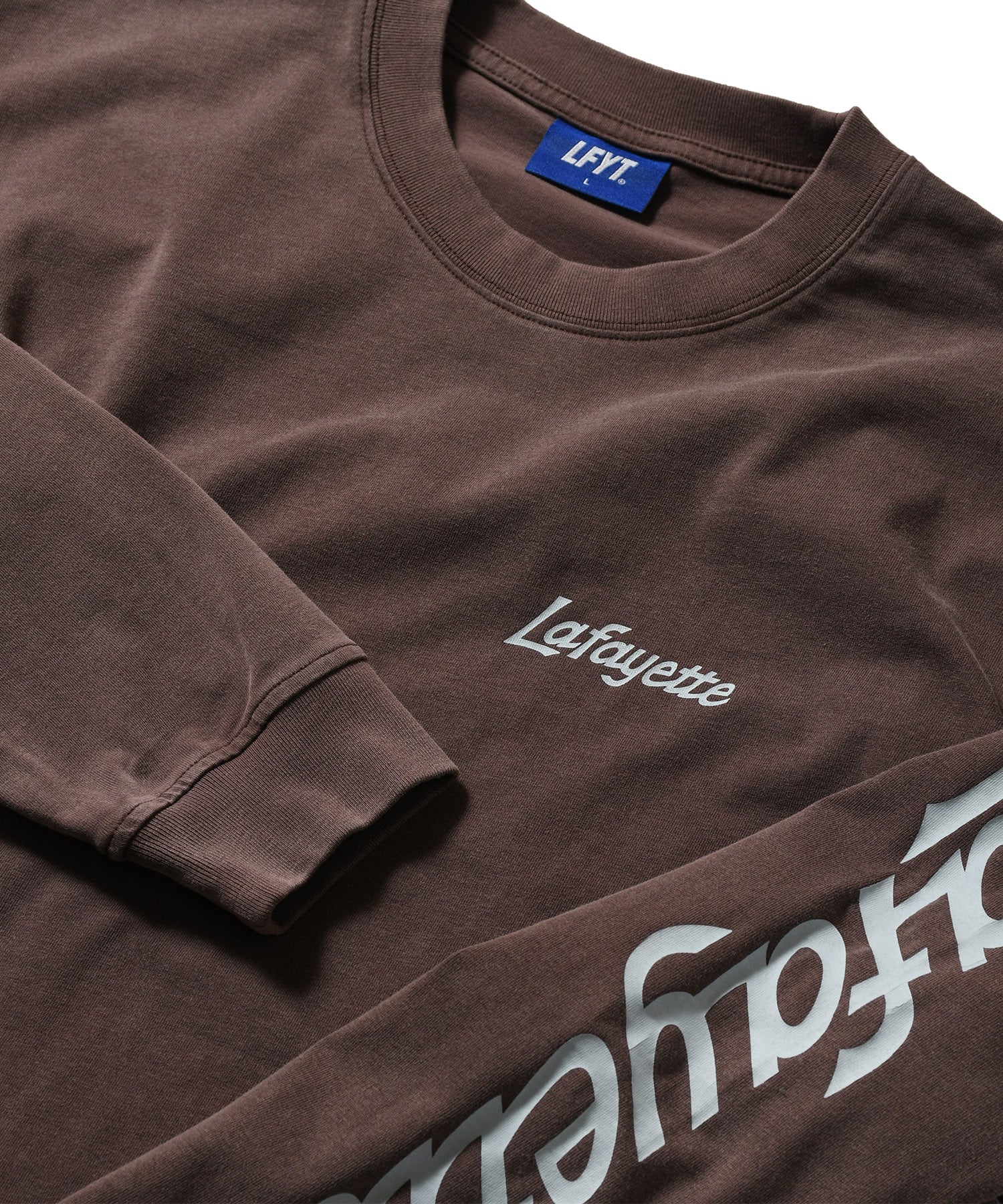 LFYT - SLEEVE LOGO WASHED L/S TEE LA250107