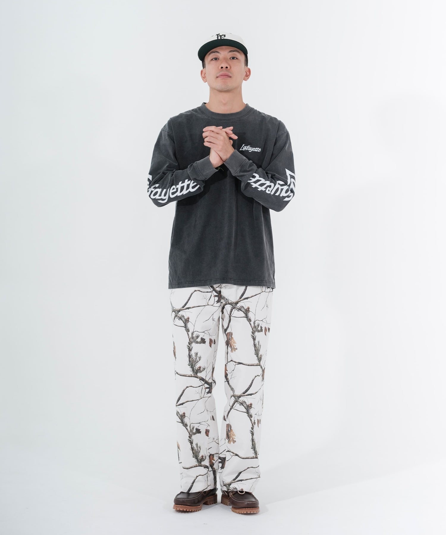 LFYT - SLEEVE LOGO WASHED L/S TEE LA250107