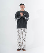 LFYT - SLEEVE LOGO WASHED L/S TEE LA250107