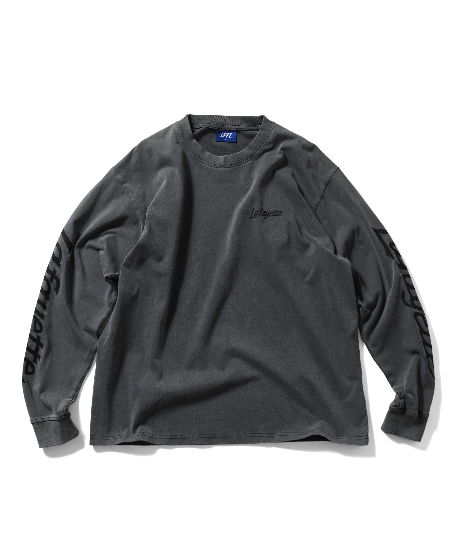 LFYT - SLEEVE LOGO WASHED L/S TEE LA250107