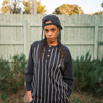LFYT - PINSTRIPE RAGLAN SLEEVE TEE LS260102