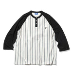 LFYT - PINSTRIPE RAGLAN SLEEVE TEE LS260102