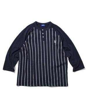 LFYT - PINSTRIPE RAGLAN SLEEVE TEE LS260102
