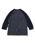 LFYT - PINSTRIPE RAGLAN SLEEVE TEE LS260102