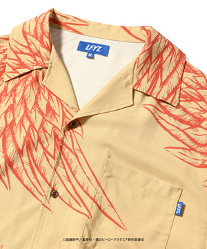 LFYT x 我的英雄學院 - 短袖襯衫（老鷹）米色 LE230202