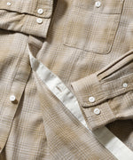 LFYT - NEP TWILL CHECK BAND COLLAR SHIRT LA250202