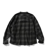 LFYT - NEP TWILL CHECK BAND COLLAR SHIRT LA250202