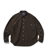 LFYT - SEERSUCKER BIG SHIRT LS260201