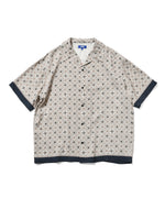 LFYT - ARABESQUE PATTERN OPEN COLLAR SHIRT LS260206