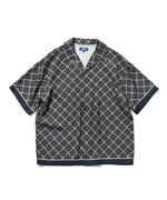 LFYT - ARABESQUE PATTERN OPEN COLLAR SHIRT LS260206