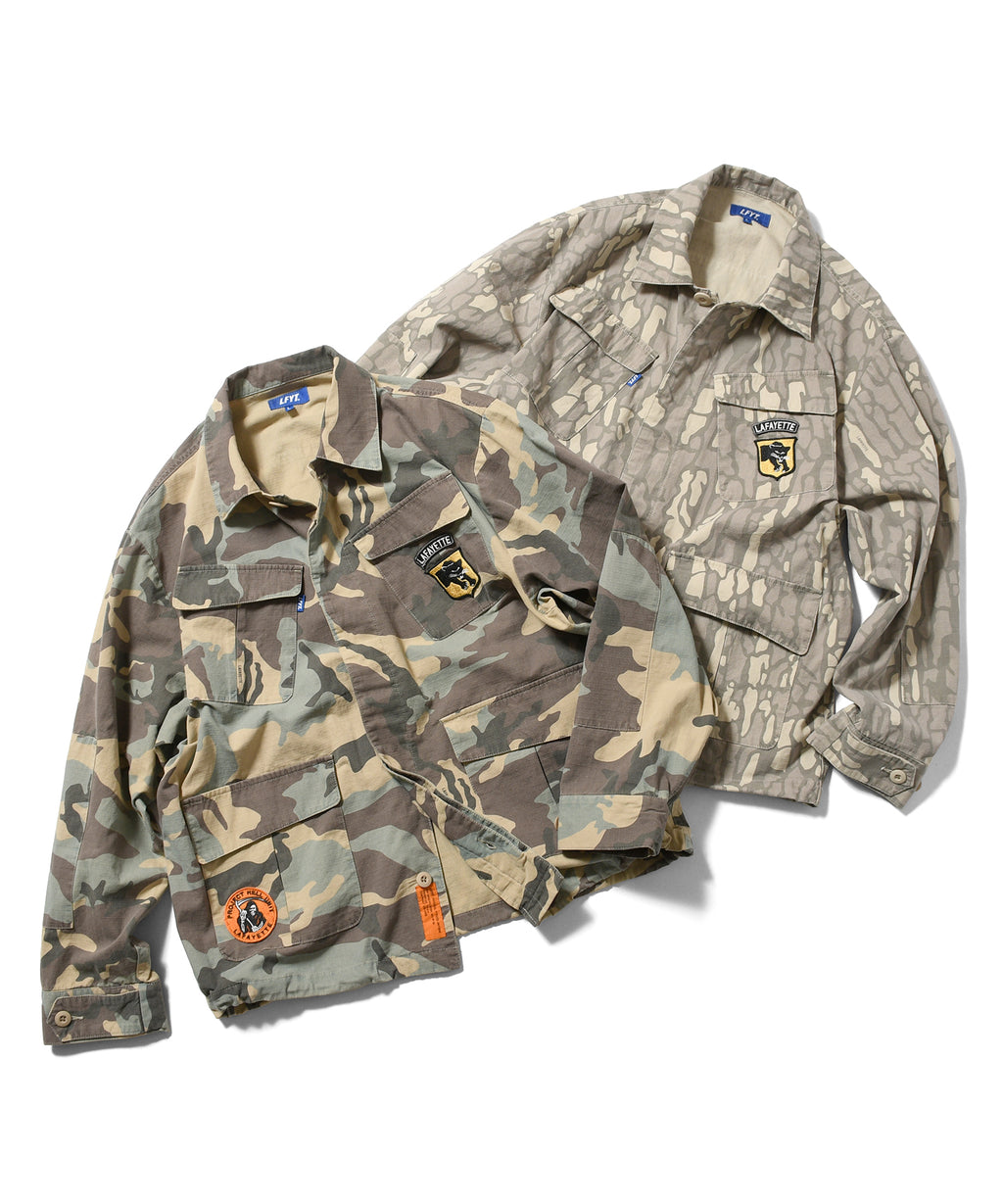 LFYT - WASHED RIPSTOP FIELD SHIRT LA260201