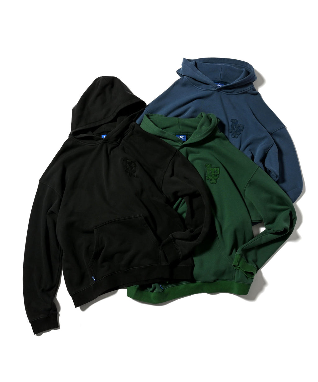 LFYT - PIGMENT DYED LF LOGO HOODIE LS240501