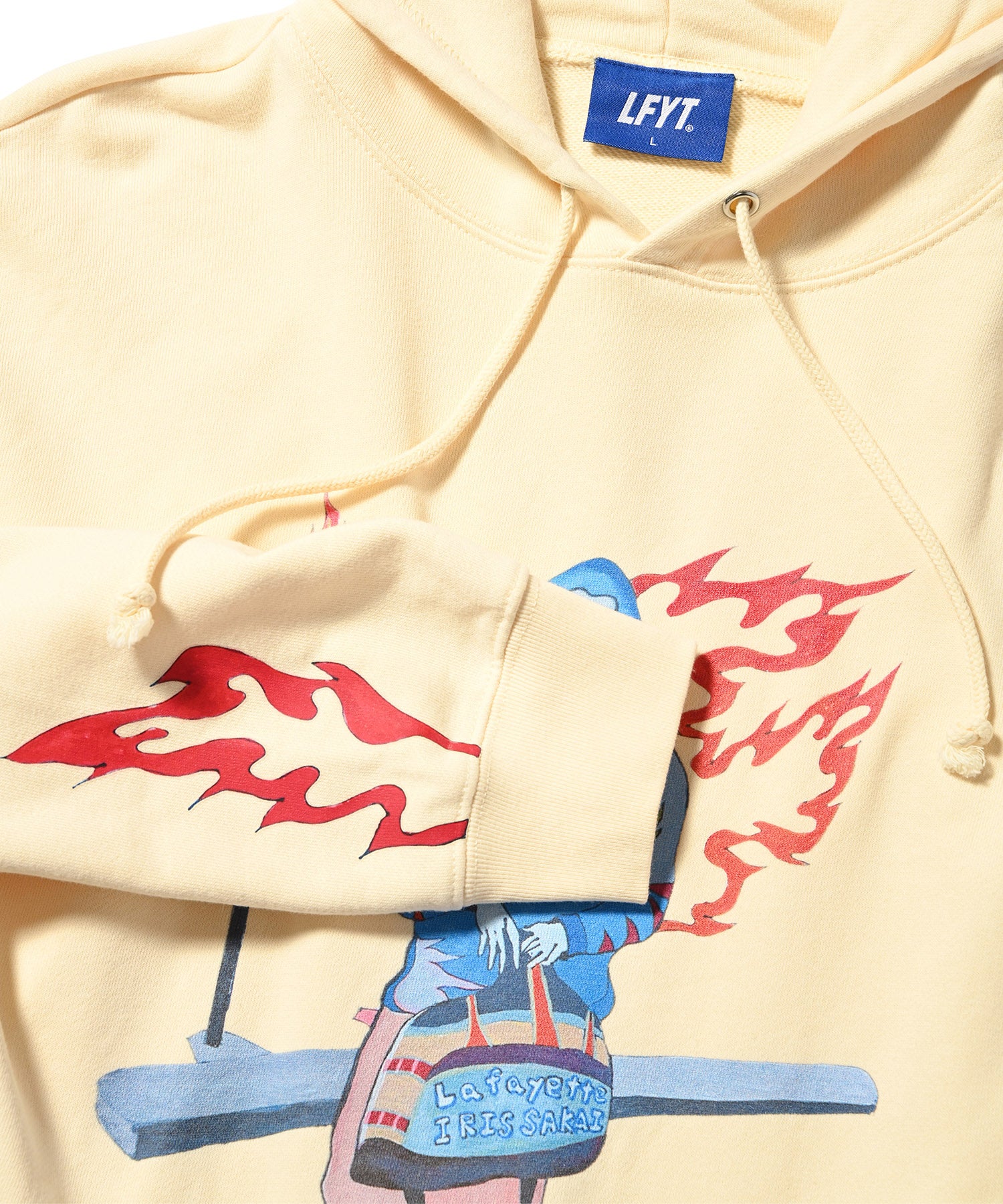 LFYT × IRIS SAKAI JOYRIDE HOODIE LE240505