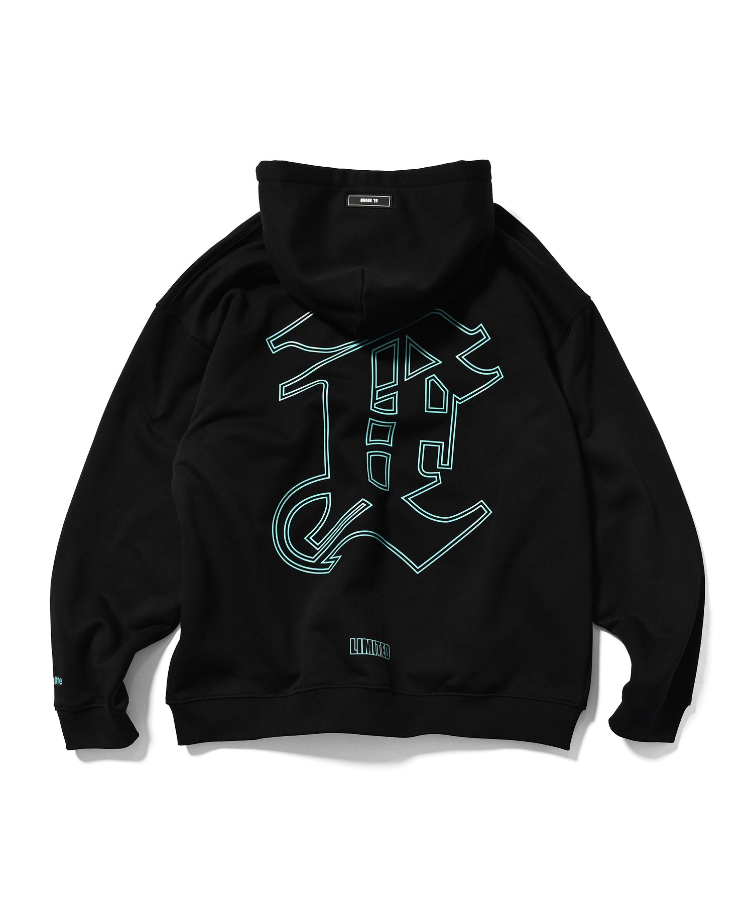 LFYT × EL REIGN - MONOGRAM LF LOGO ZIP HOODIE LE240506