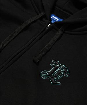 LFYT × EL REIGN - MONOGRAM LF LOGO ZIP HOODIE LE240506