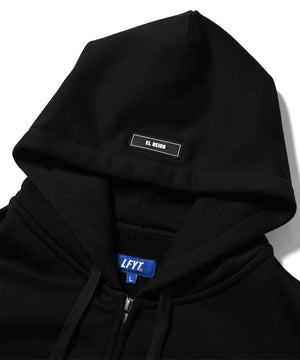 LFYT × EL REIGN - MONOGRAM LF LOGO ZIP HOODIE LE240506