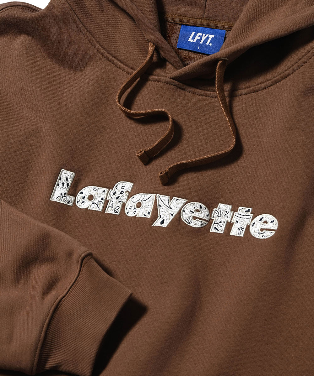 LFYT Lafayette LOGO PAISLEY HOODIE LE250501