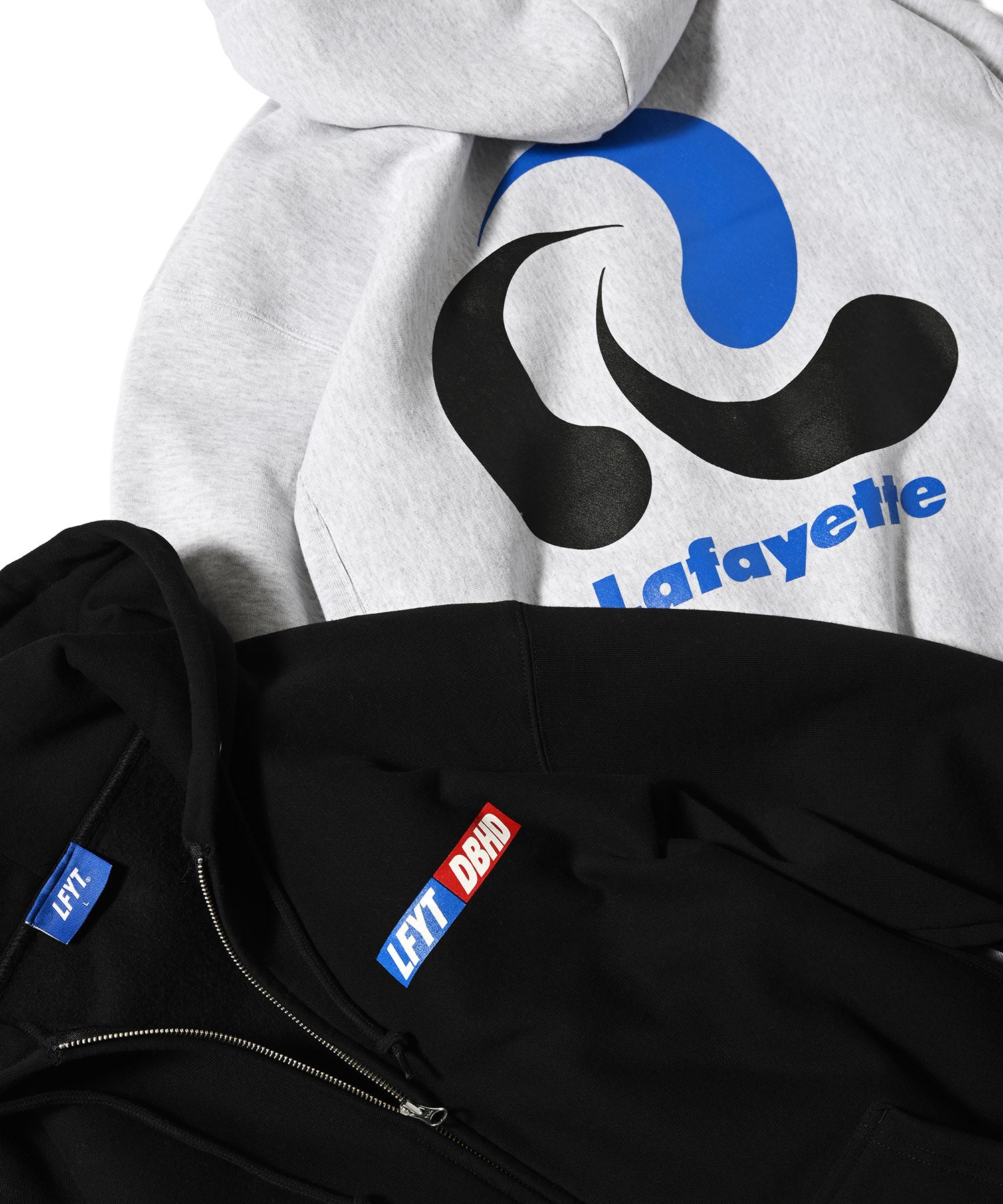 LFYT × DOUBLE HARD OG LOGO FULL ZIP HOODIE LE250503