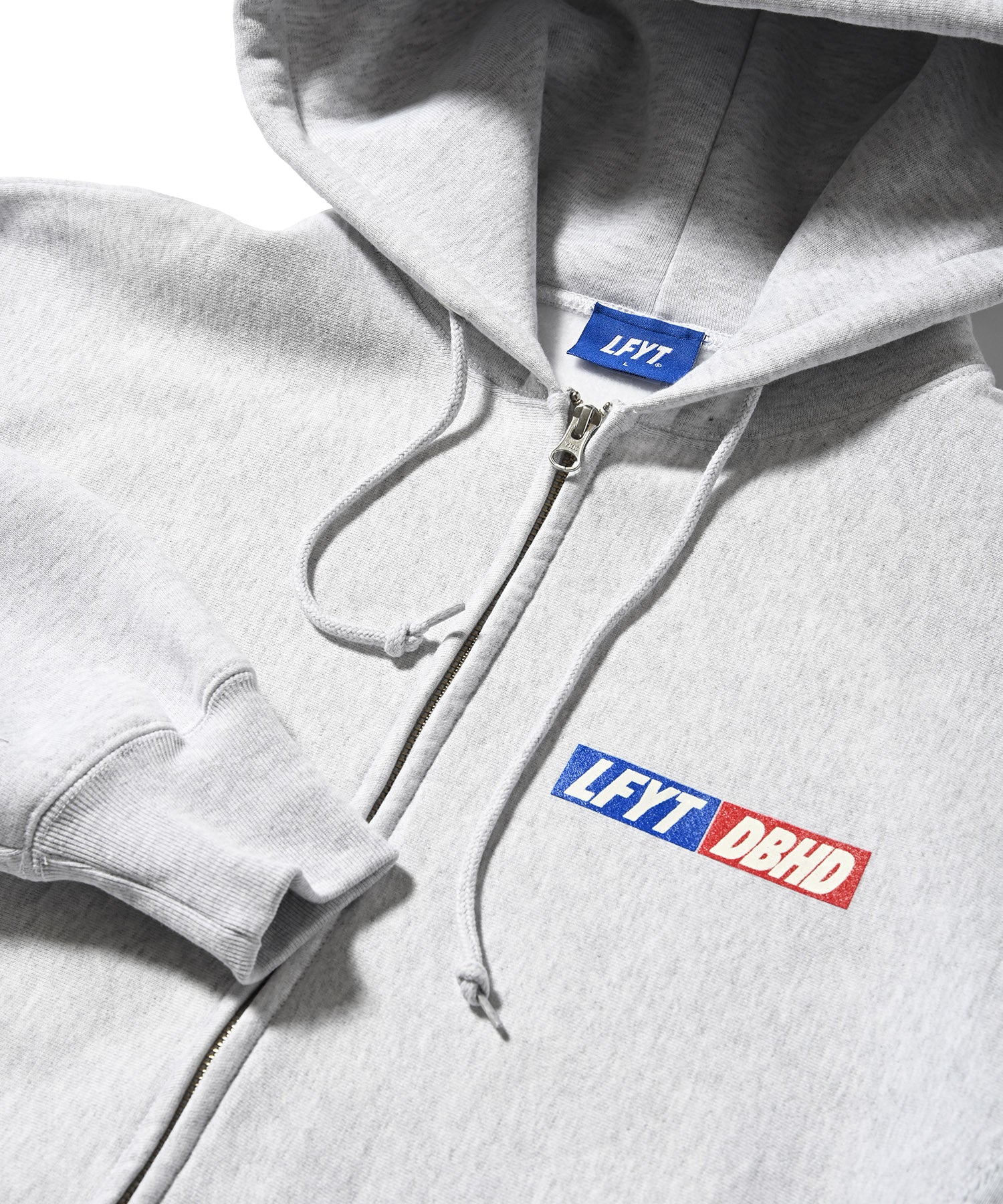 LFYT × DOUBLE HARD OG LOGO FULL ZIP HOODIE LE250503