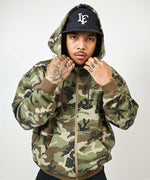 LFYT - GOLD L LOGO ZIP HOODIE LS260501