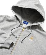 LFYT - GOLD L LOGO ZIP HOODIE LS260501