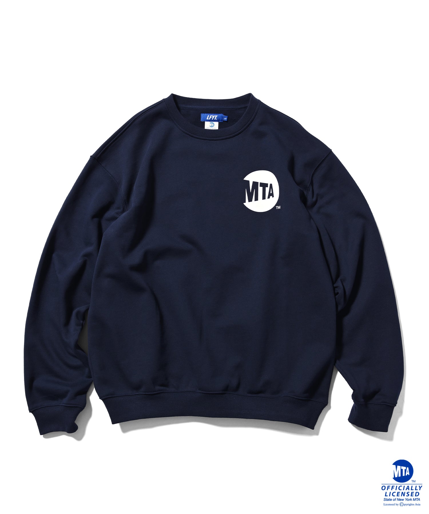 LFYT × MTA - Metro Card CREWSWEAT LA240702