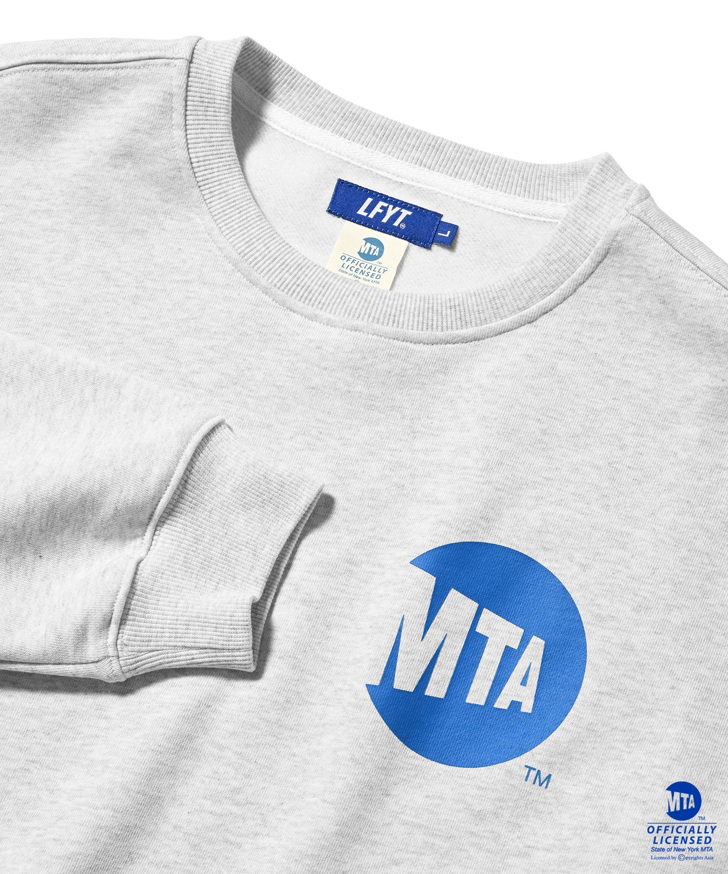 LFYT × MTA - Metro Card CREWSWEAT LA240702