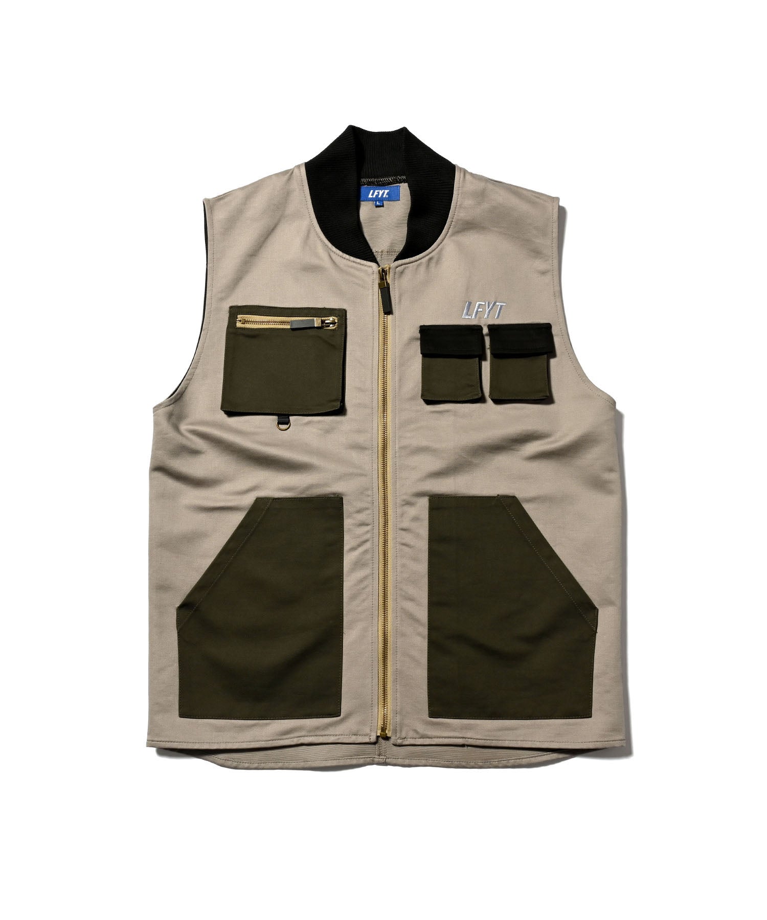 LFYT - TONAL MULTI POCKET VEST LS240901