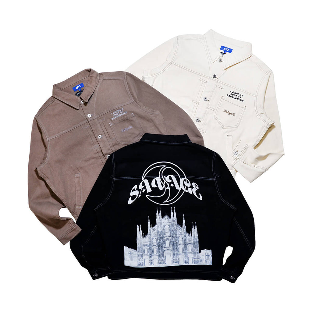 LFYT × SAVAGE CLUB JACKET LE241003