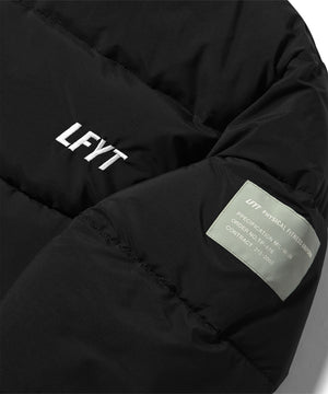 LFYT - CORDUROY COLLAR PUFFER JACKET LA241007