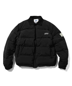 LFYT - CORDUROY COLLAR PUFFER JACKET LA241007