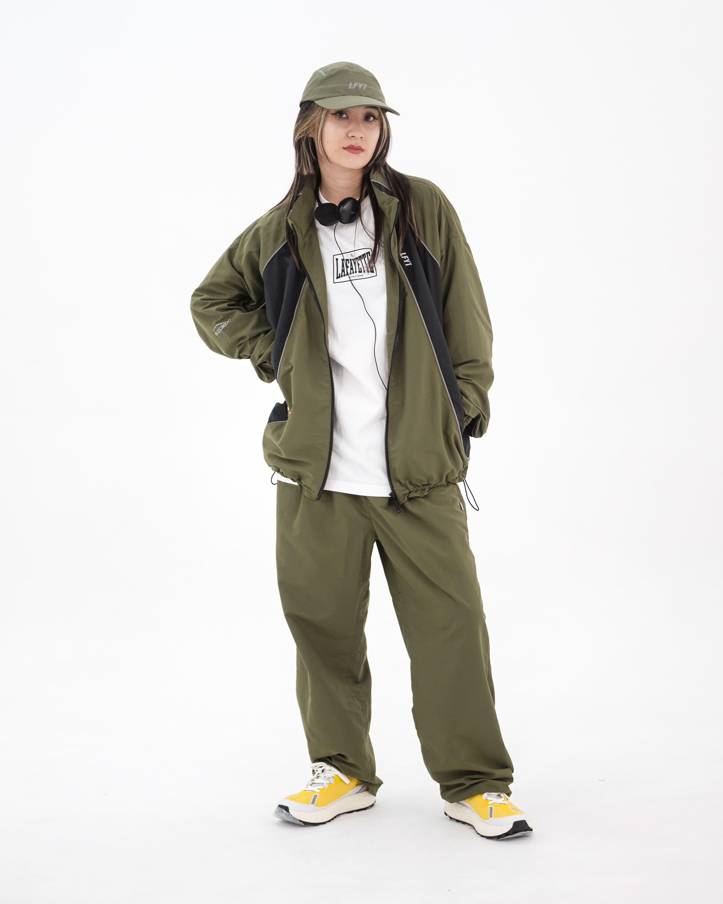 LFYT - SUPPLEX NYLON TRACK JACKET LA251001