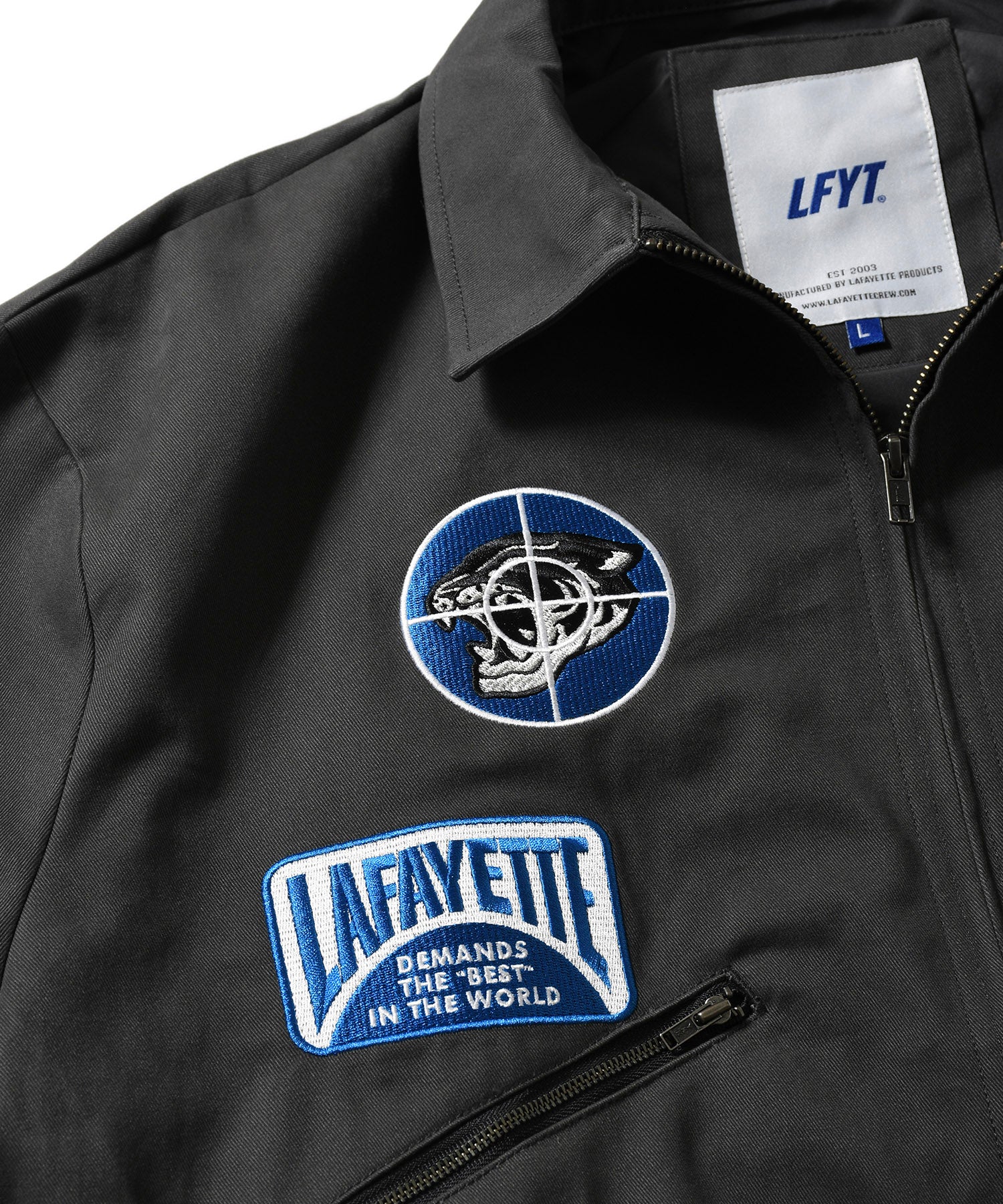 LFYT - RACING PATCH WORK JACKET LA251002