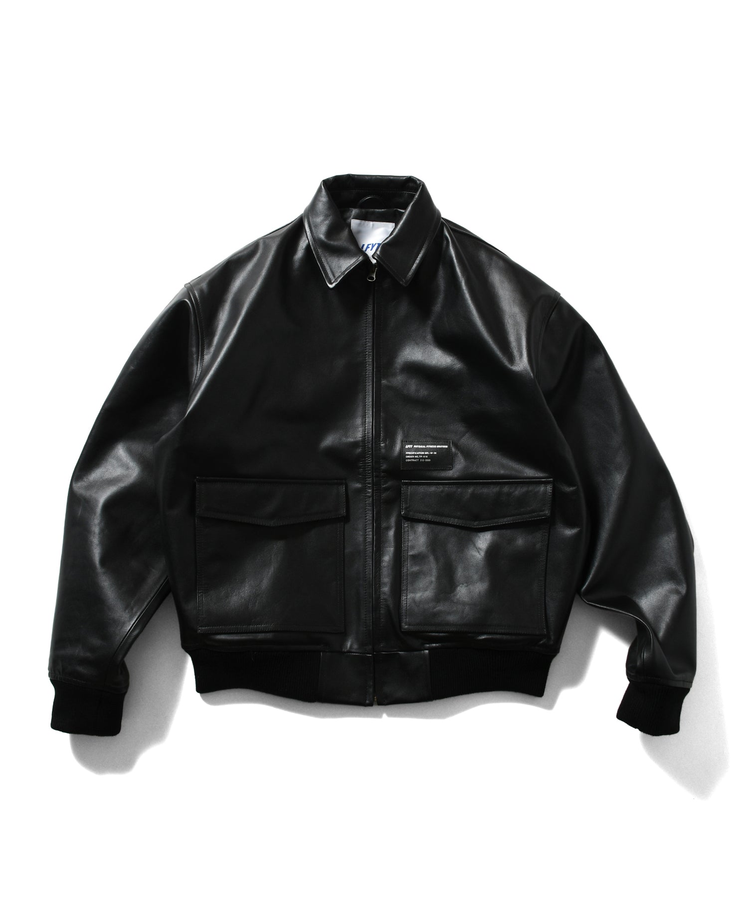LFYT - LEATHER EMBOSS JACKET LA251006