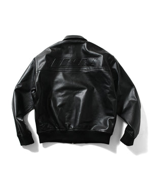 LFYT - LEATHER EMBOSS JACKET LA251006