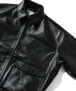 LFYT - LEATHER EMBOSS JACKET LA251006